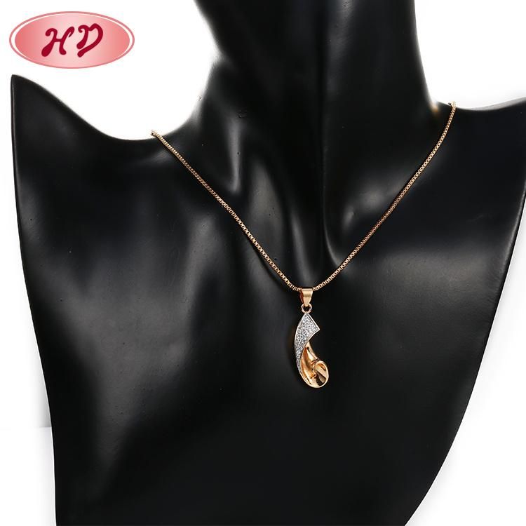 Fashion Gold Alloy Necklace Silver 18K Jewelry Chain Sets