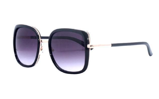 Cat Eye Tortoise Glitter Silver Temple Fashion Women Sunglasses