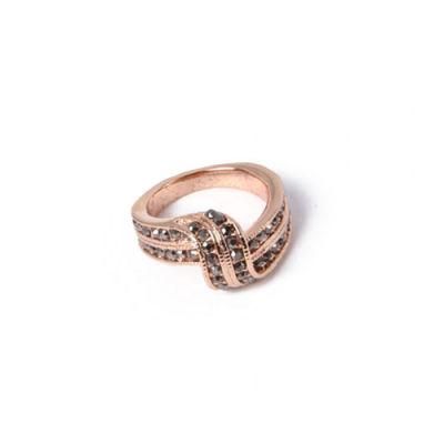 Universal Fashion Jewelry Glod Ring with Rhinestone
