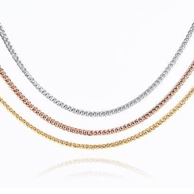 Wholesale Wheat Necklace Stainless Steel Jewellery Chain for Jewelry Making (Gift Bag Sun Glass Accessories)