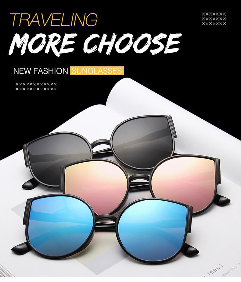 New Style Plastic Frame Cat Eye Sunglasses Women Retro Trend