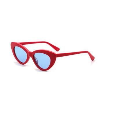 2022 New Vintage Ladies Acetate Sunglasses Polarized Cat Eye Glasses Luxury Popular Fashion Eyewear Custom Logo