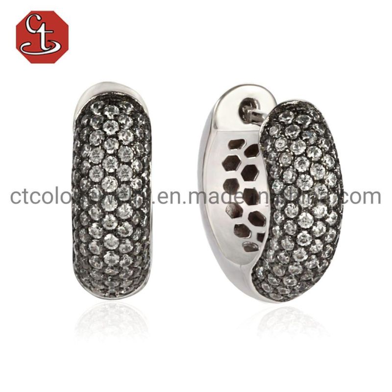 Fashion 925 Silver Jewelry Two Tone Color Plated Rings for Women and Men