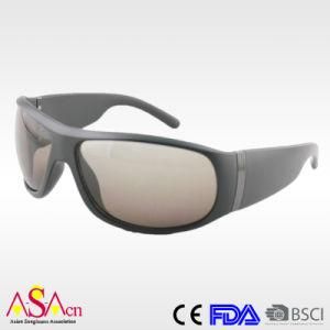 Custom Cheap Fashion Polarized Sport Eyewear Sunglasses with FDA (91203)