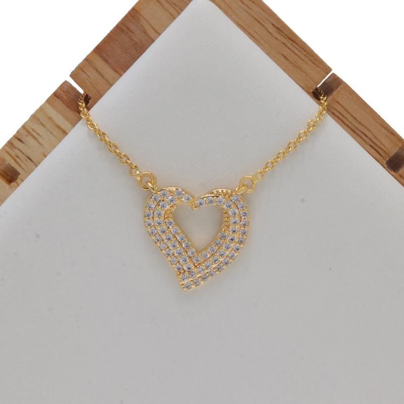 Wholesale Zircon Fashion Glamour Ladies Jewelry Necklace