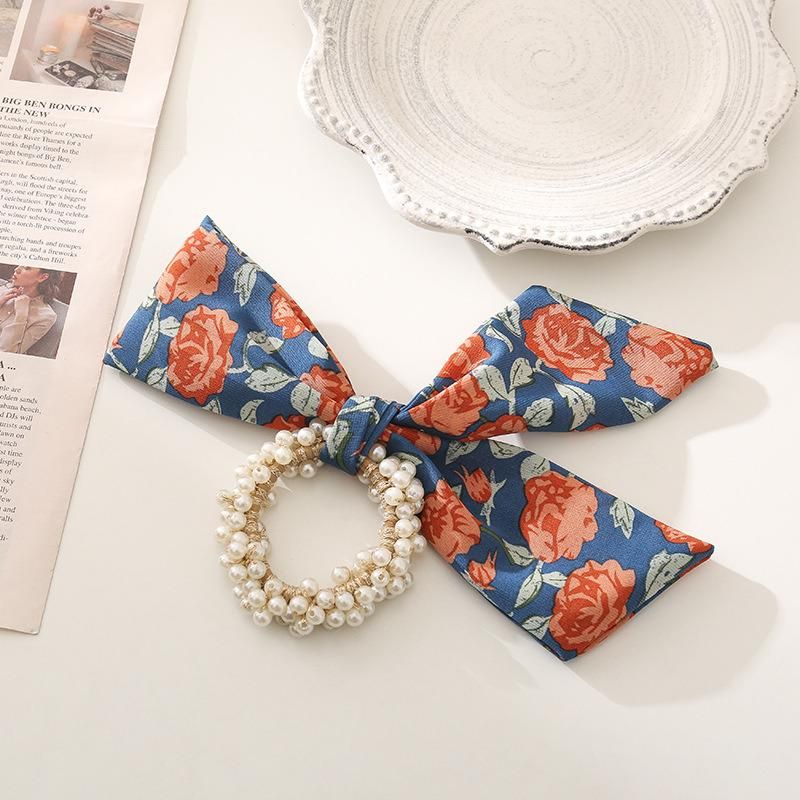 Fashion Jewellery Floral Ribbon Bow Headpiece Hairrope