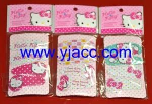 4 on One Card Hello Kitty PVC Hair Clips (YJHK01757)