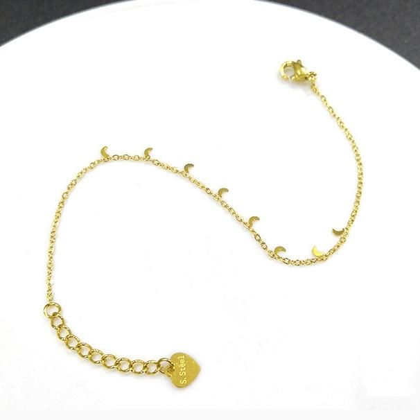 Fashion Jewelry Designer Bracelet High Quality Waterproof 18K Gold Plated Stainless Steel Heart Bracelet Jewelry Romantic Bracelet Jewelry