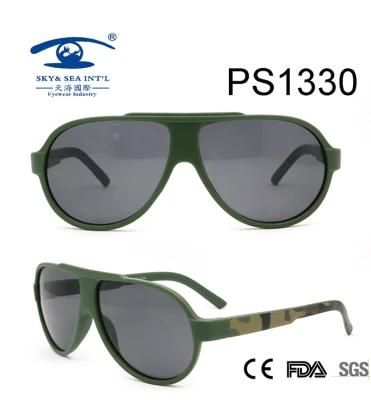 Camouflage Colorful Children Kid Plastic Sunglasses (PS1330)