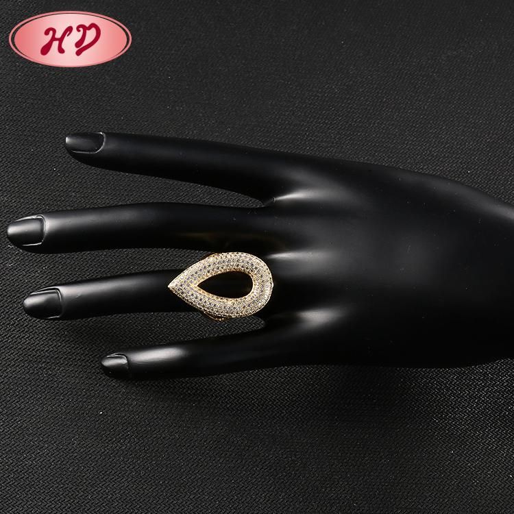 Fashion 18K Gold Plated Stainless Steel Silver Engagement Wedding Jewelry Design Man Finger Rings