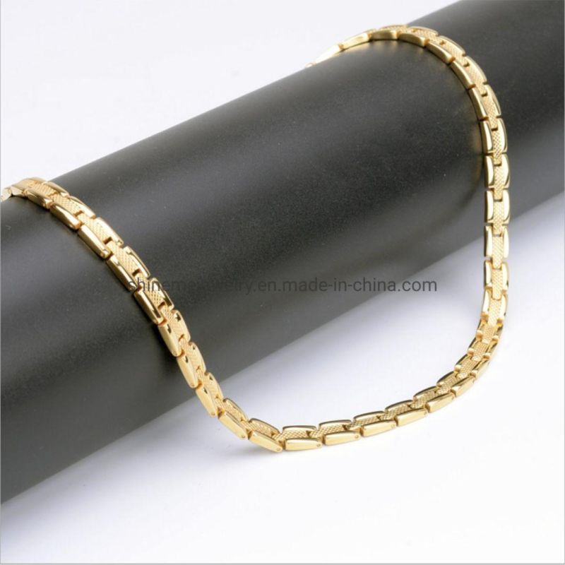 Fashion Jewelry Creative New Jewelry Magnet Stainless Steel Custom Men′s Necklace Titanium Steel Jewelry Mnsl05g