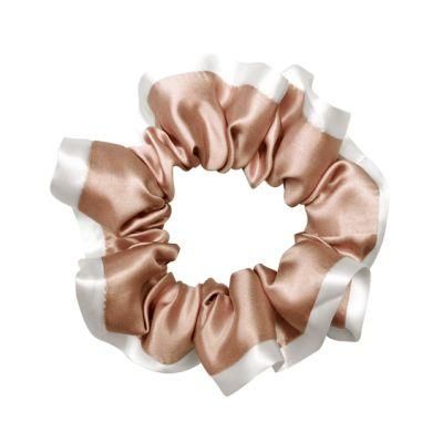 Rose Gold Silk Scrunchies with High Quality