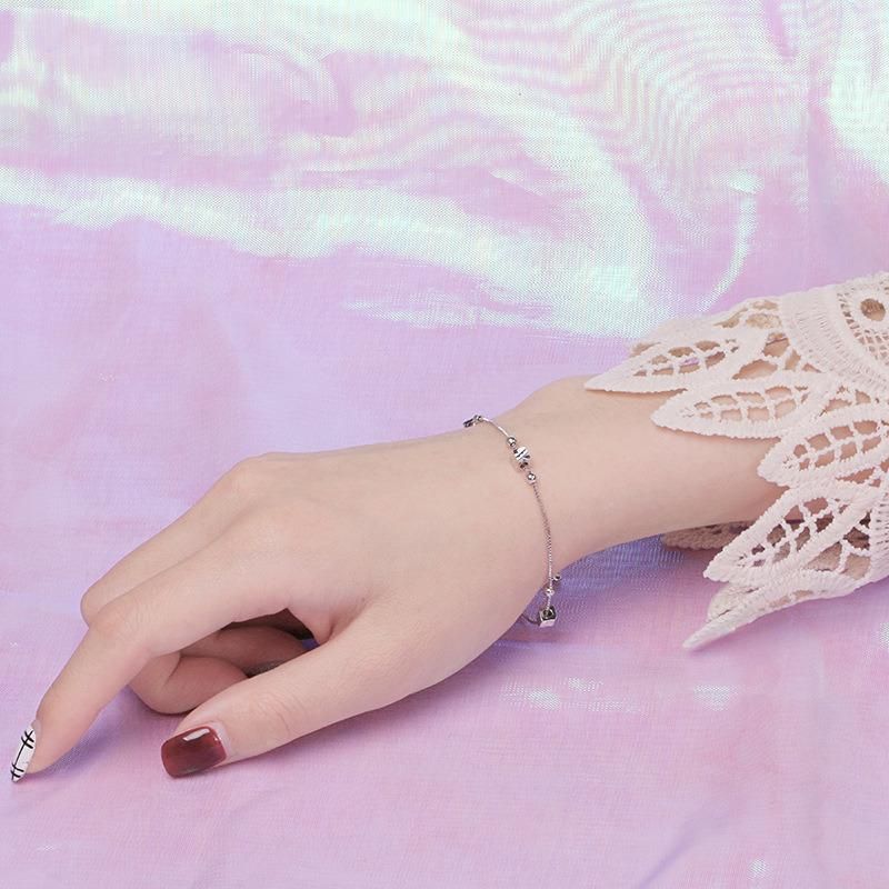 Transfer Beads Hand Jewelry Student Girlfriends Geometric Square Bracelet