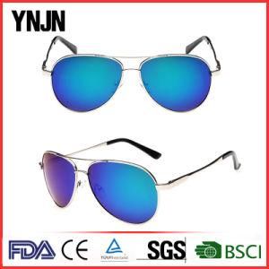 Ynjn High Quality Colorful Mirror Lenses Polarized Sunglasses (YJ-F8625)