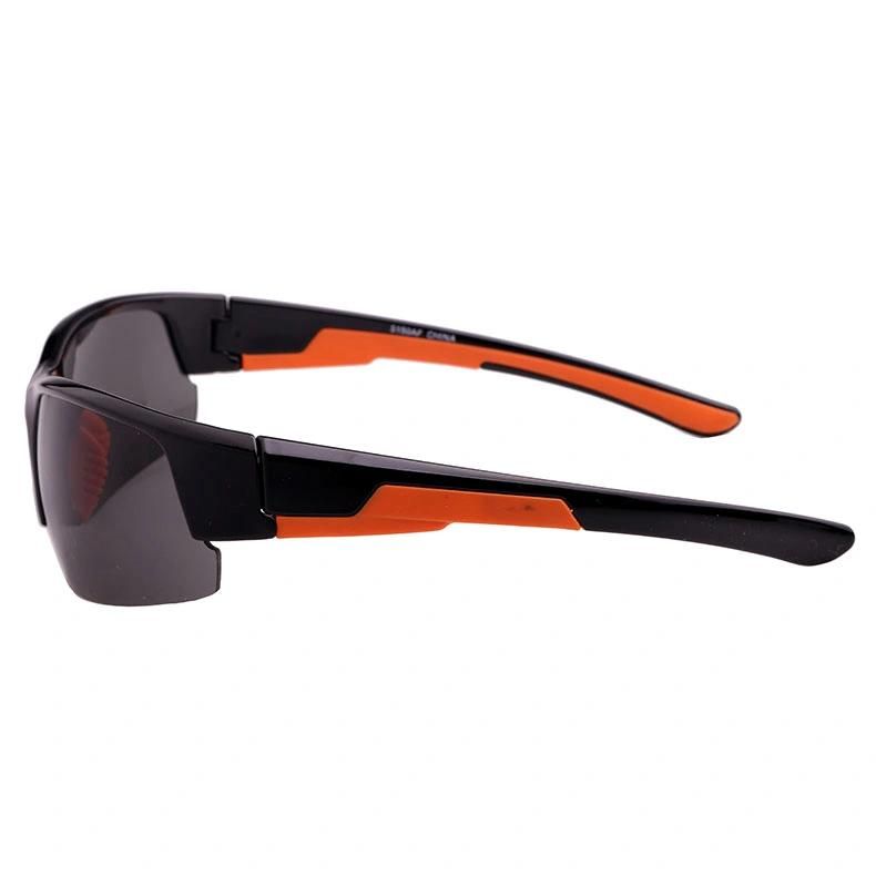 2019 Black Half Frame Sports Sunglasses