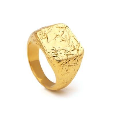Transshipment Jewelry Stone Texture 3D Effect Simple Men&prime; S Ring