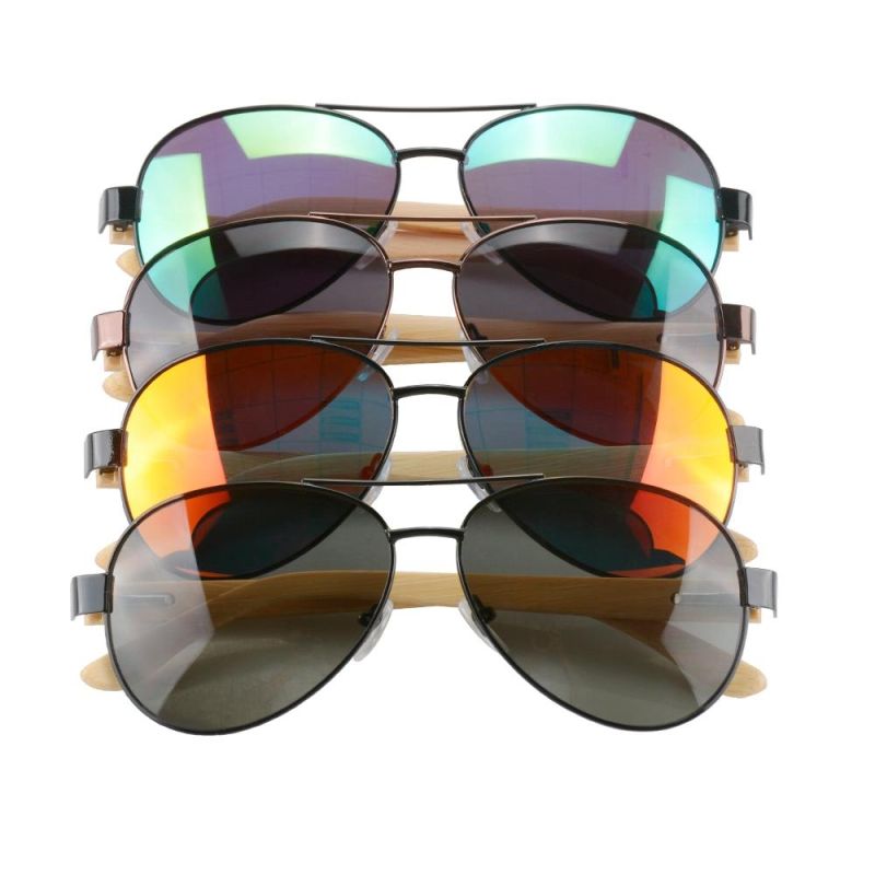 Custom Sunglasses Optical Frame Polarized Sun Glasses Bamboo Sunglasses