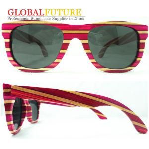 Hot Sell Color Bamboo Polarized Sunglasses