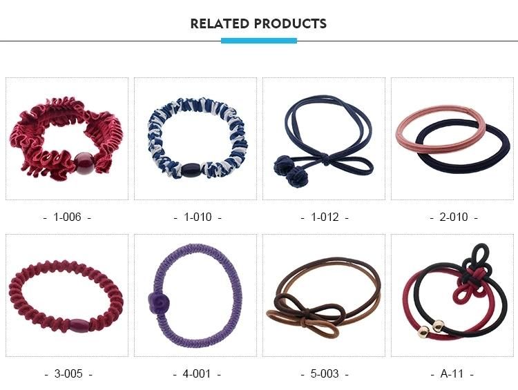 Wholesale Traceless Elastic Lady Hair Bands Accessories