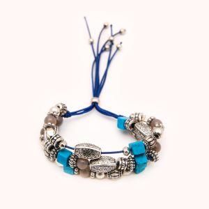 Fashion Accessories Women Jewelry Boho Charm Bead Cord Bracelet
