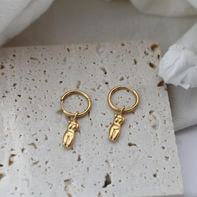 Manufacturer Custom Fashion Jewelry Earring High Quality Waterproof Non Tarnish Creative Design Drop Earring Women Body Earring Jewelry