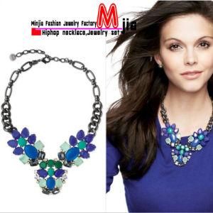 New Zinc Alloy J Crew Multicolor Necklace Set with Resin (TB2010090024)