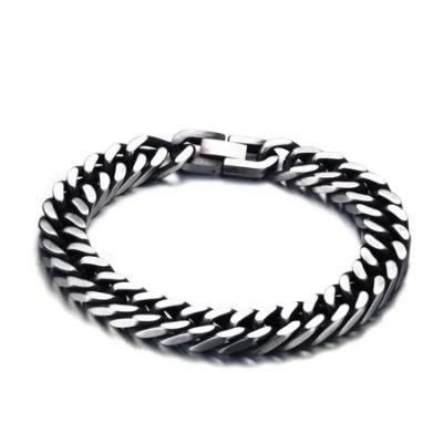Hip-Hop Fashion Accessories Euramerican Style Stainless Steel Men&prime;s Bracelet Jewelry