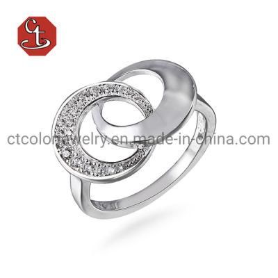 Wholesale Jewelry Cubic Zircon S925 Silver Ring