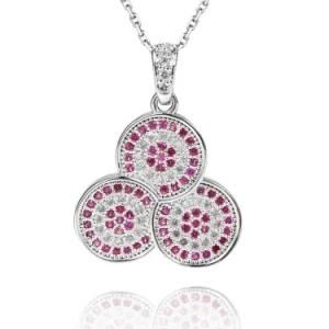 Top Selling Micro Pave Setting 925 Sterling Silver Pendant Jewelry