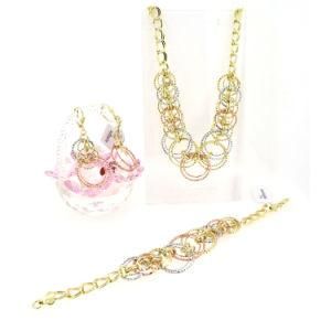 Fashion Jewellry Sets Plating Three Color Yellow Golden Color New Style Jewelry (BB05628N4GG)
