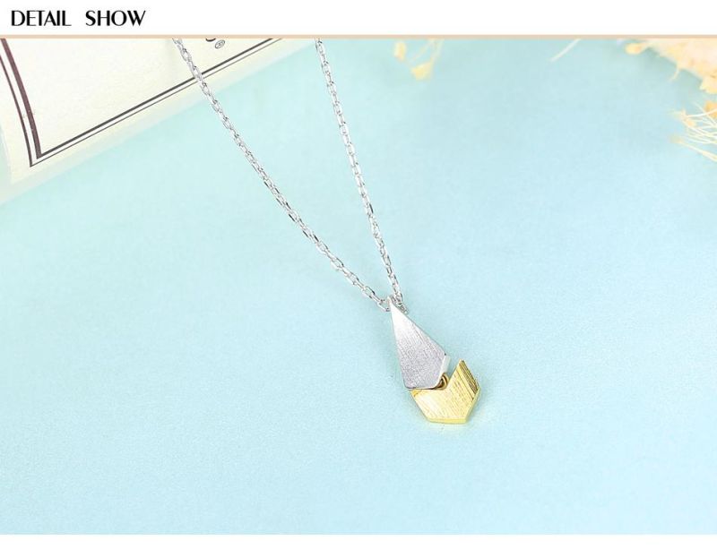 OEM Classic Silver and Golden Collarbone Chain Necklace