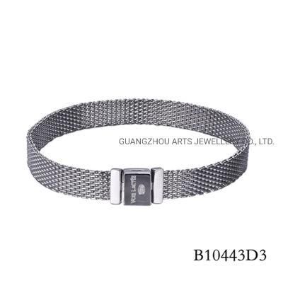 Sterling Silver Hotsale Wristband Mesh Bracelet