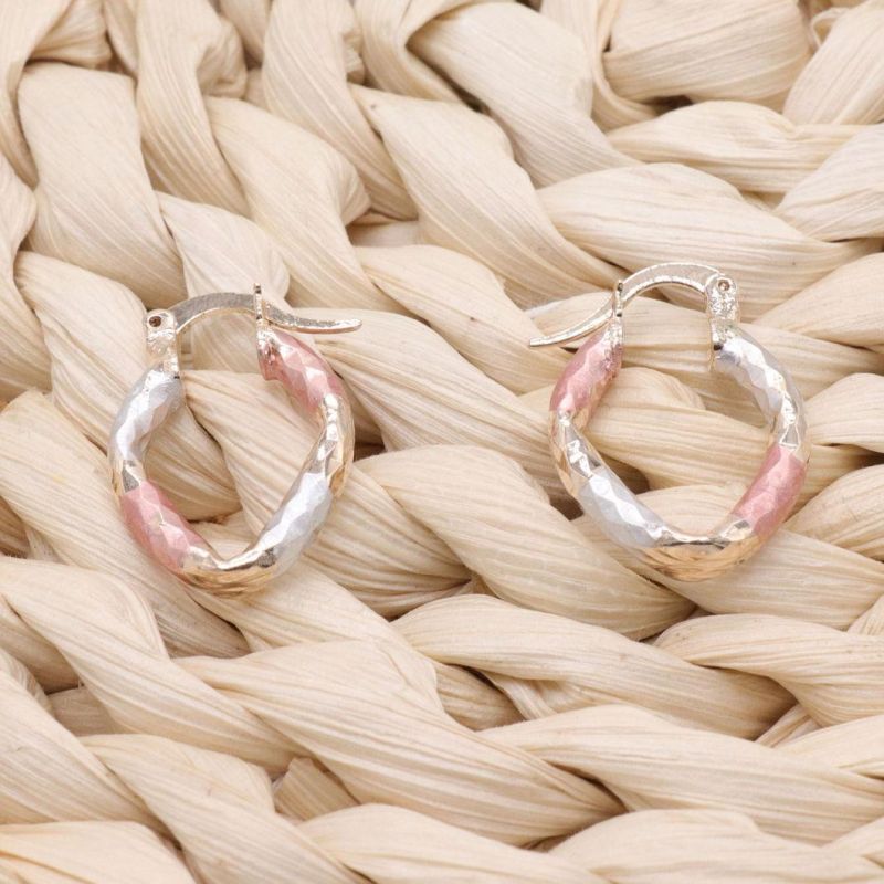 Three-Color Gold-Plated Fashion Ladies Luxury Earrings