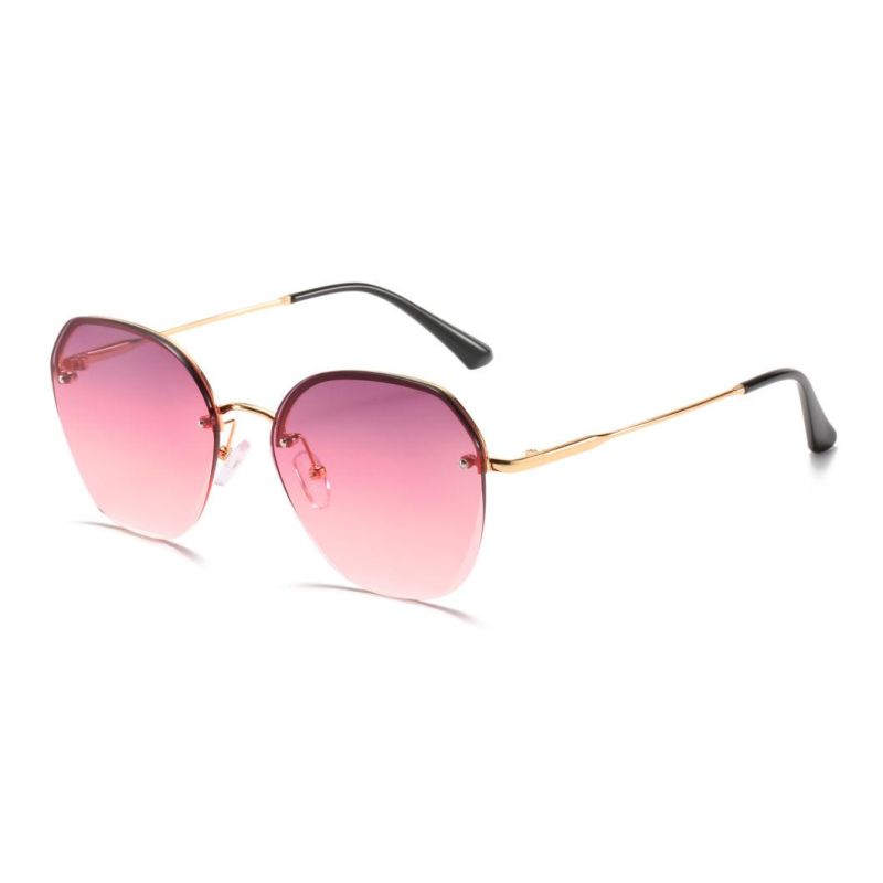 2020 Ready Made Metal Round UV400 Fashion Sunglasses