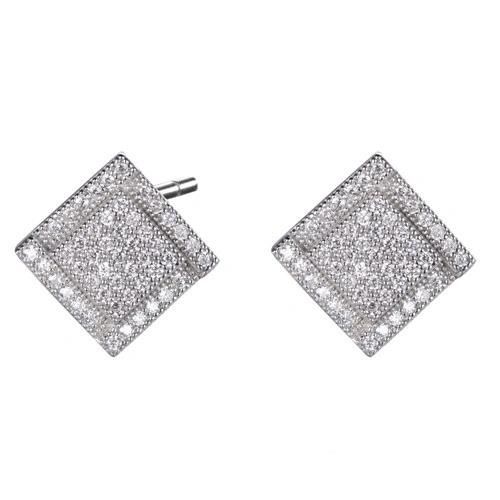 Triangle 925 Sterling Silver Stud Earring