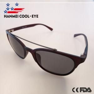 Classical Design PC Lady Sunglass with Shiny Revo
