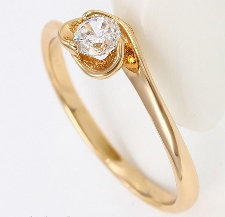 Unique Design Custom Rings Jewelry Women Wholesale 18 K Gold Diamond Rings