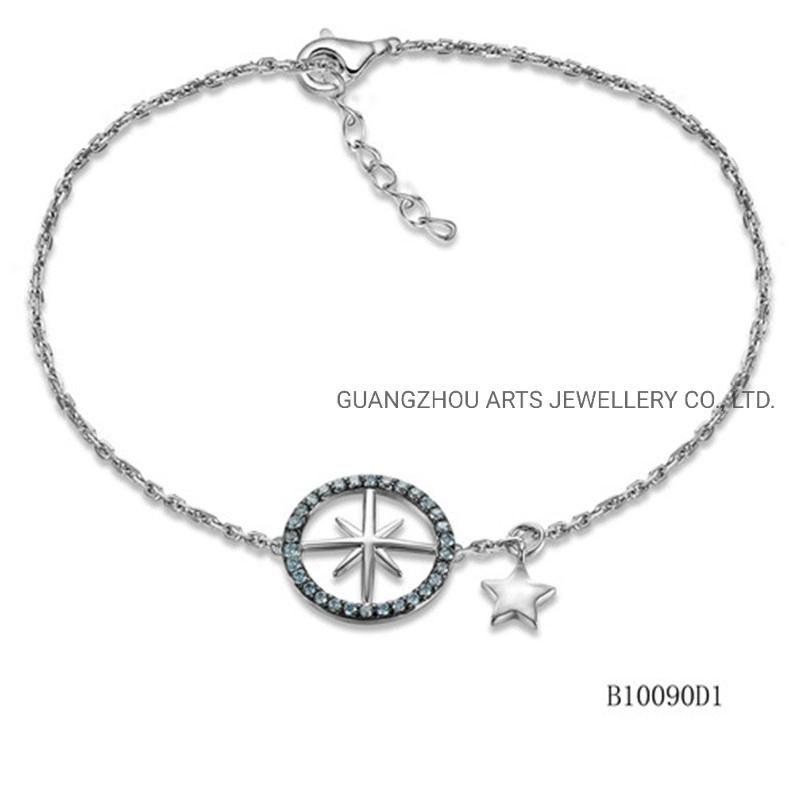 Shooting Star Choice of Length Charm Bracelet