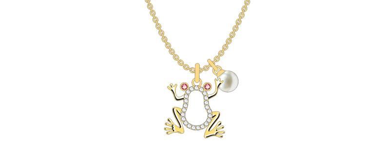 Vintage Innovative Design Ocean Series Frog Shape Jewelry Set