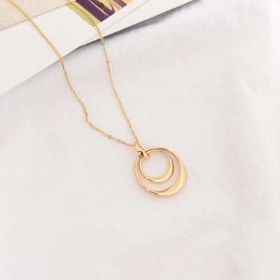Europe and The United States New Simple Metal Alloy Necklace Jewelry