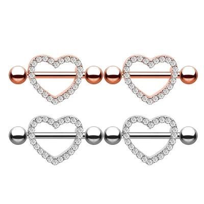 G23 Titanium Nipple Ring Nipple Piercings Nipple Jewelry