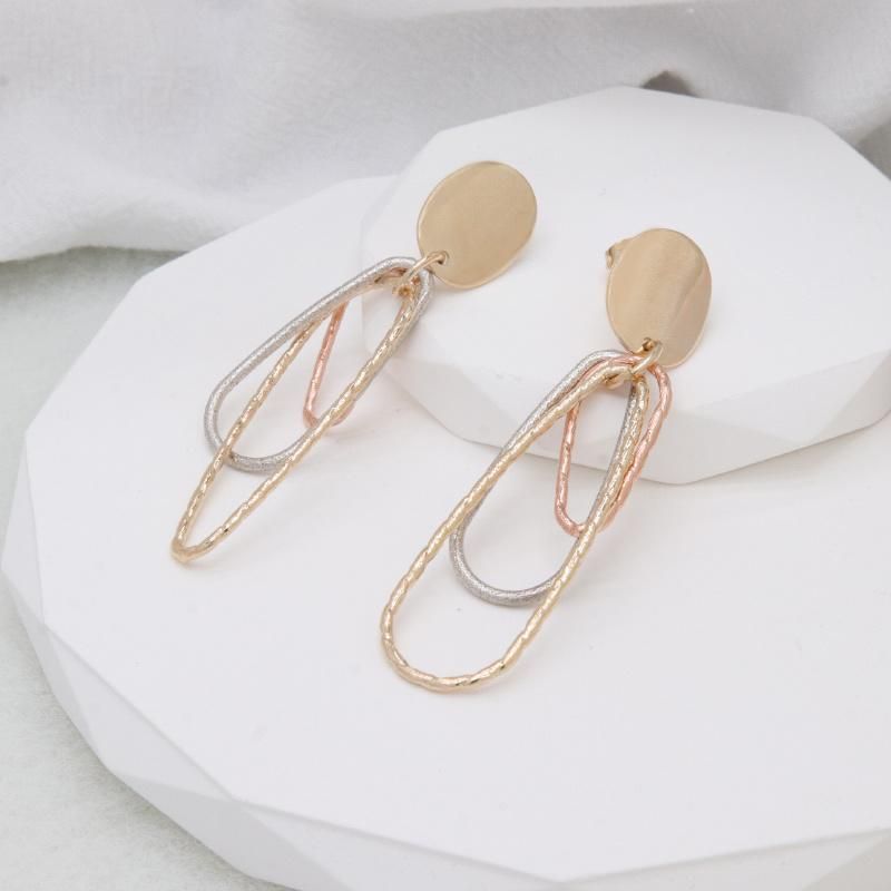 Geometric Pendant Women′s Charm Jewelry Earrings