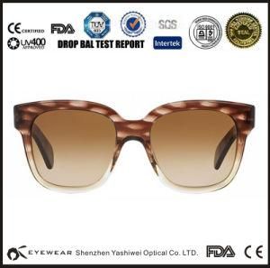 Shenzhen Manufacture Wholesale Quality Handmade Sunglasses with Spring Temple