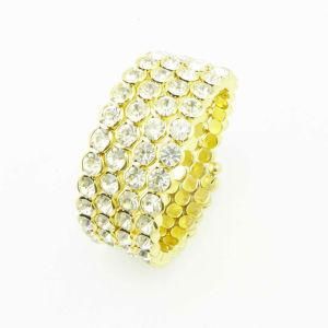 Fashion Crystal Zinc Alloy Bangle, Bracelet