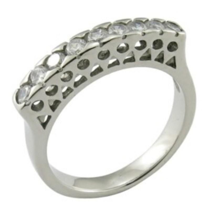 Resin Glue Stone Stainless Steel Man Finger Ring