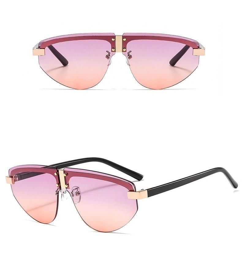 Women Luxury Wholesale Brand Designer Black High Quality Sunglasses