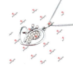 Wholesale Alloy Silver Butterfly Charms Pendants Chain Necklace (SBC60127)