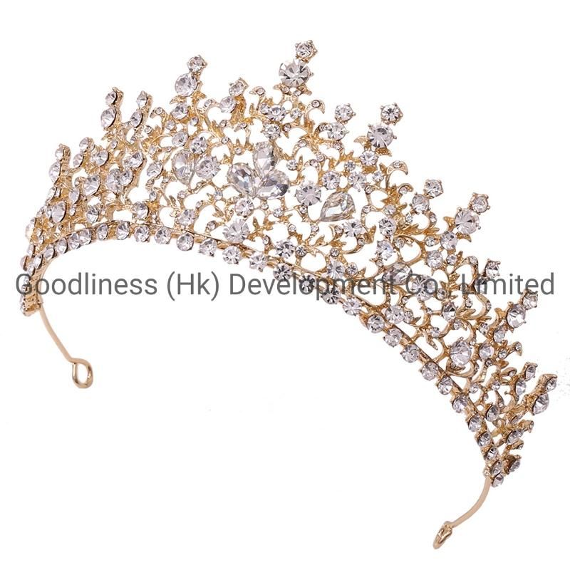 Rhinestone Crystal Bling Tiaras Wedding Crown Bridal Hair Accessories