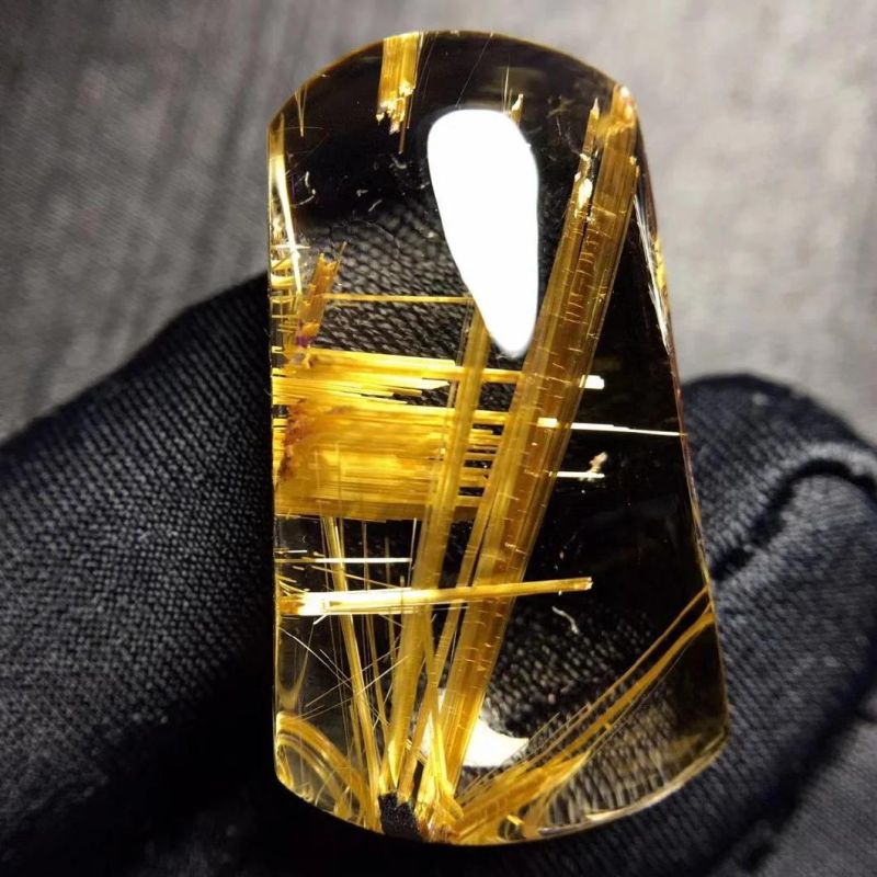 High Quality Gold Pendant Natural Crystal