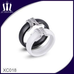 Xc018 Fashion Ceramic Moustache Lover Rings